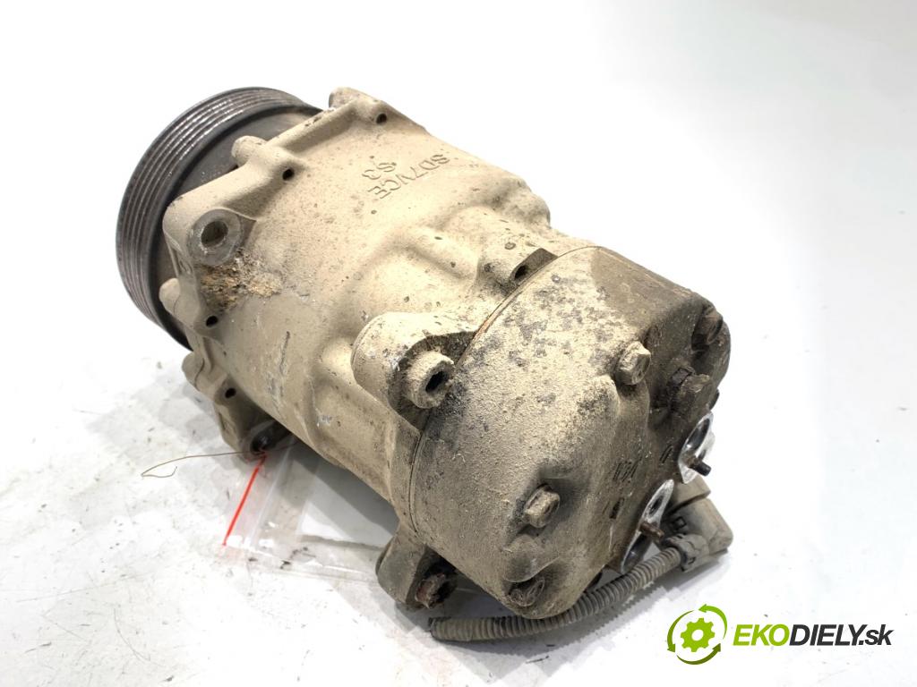 VW TRANSPORTER T5 Autobus 2007 75 kW 1.9 TDI 1896 kompresor klimatizace 7H0820803D (Kompresor klimatizace)