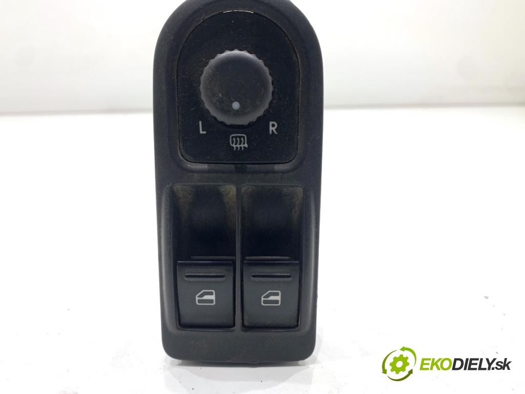 VW TRANSPORTER T5 Autobus 2007 75 kW 1.9 TDI 1896 Prepínač okien 7H5959539 (Prepínacie páčky pod volantom)