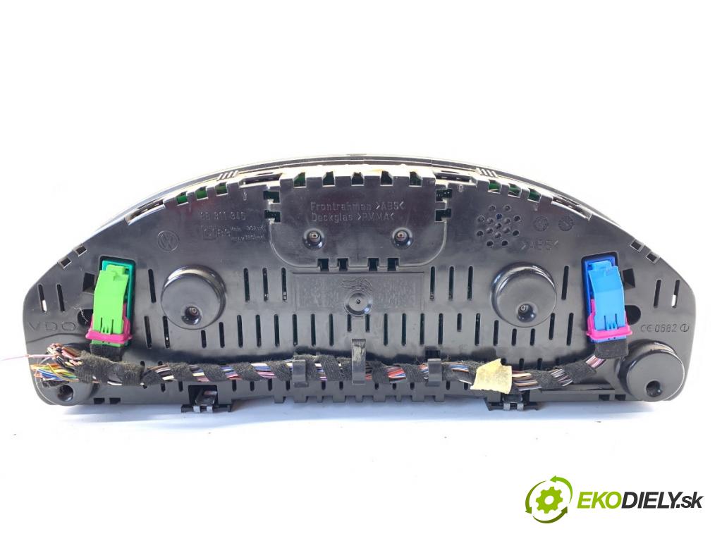 VW TRANSPORTER T5 Autobus 2007 75 kW 1.9 TDI 1896 Prístrojovka 88311346 (Prístrojová doska)