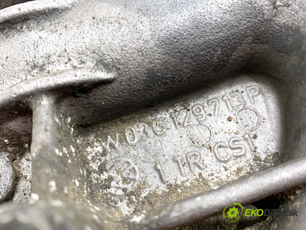 VW TRANSPORTER T5 Autobus 2007 75 kW 1.9 TDI 1896 Potrubie sacie, sanie 03G129713P (Sacie potrubie)