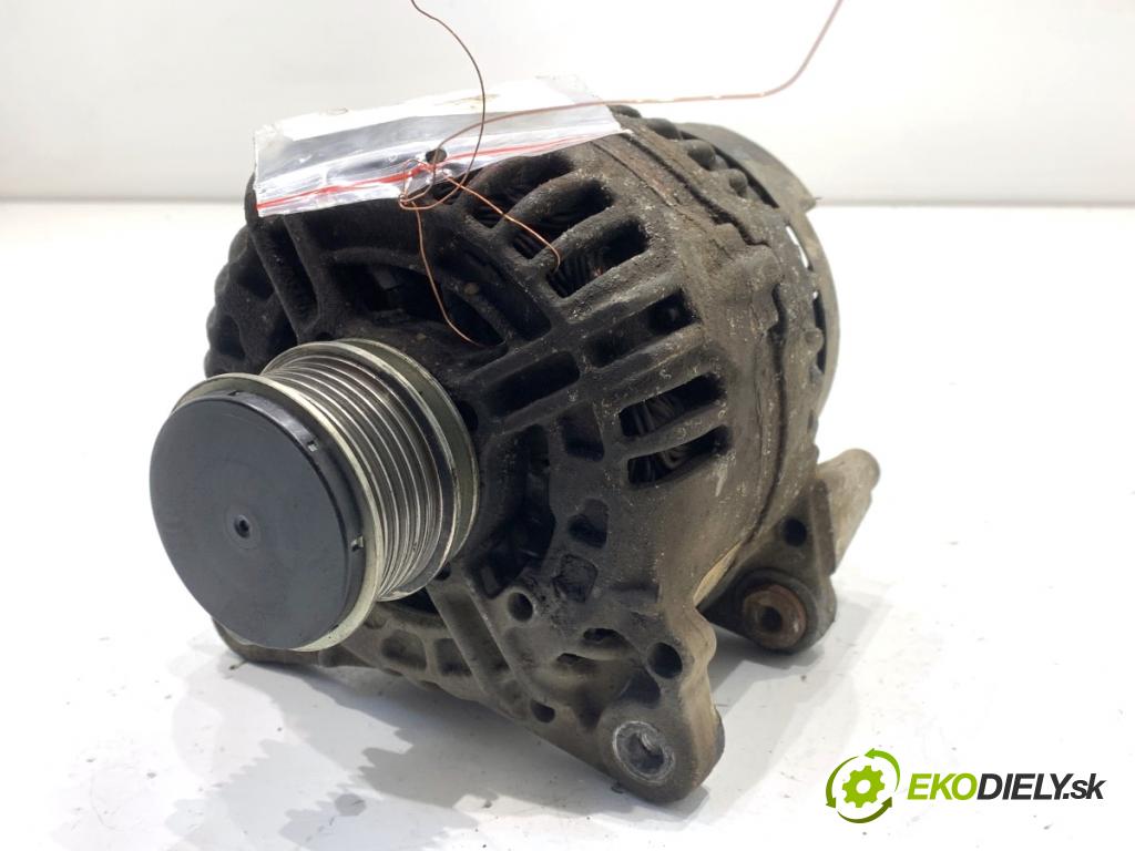 VW TRANSPORTER T5 Autobus 2007 75 kW 1.9 TDI 1896 Alternátor 038903024F (Alternátor)