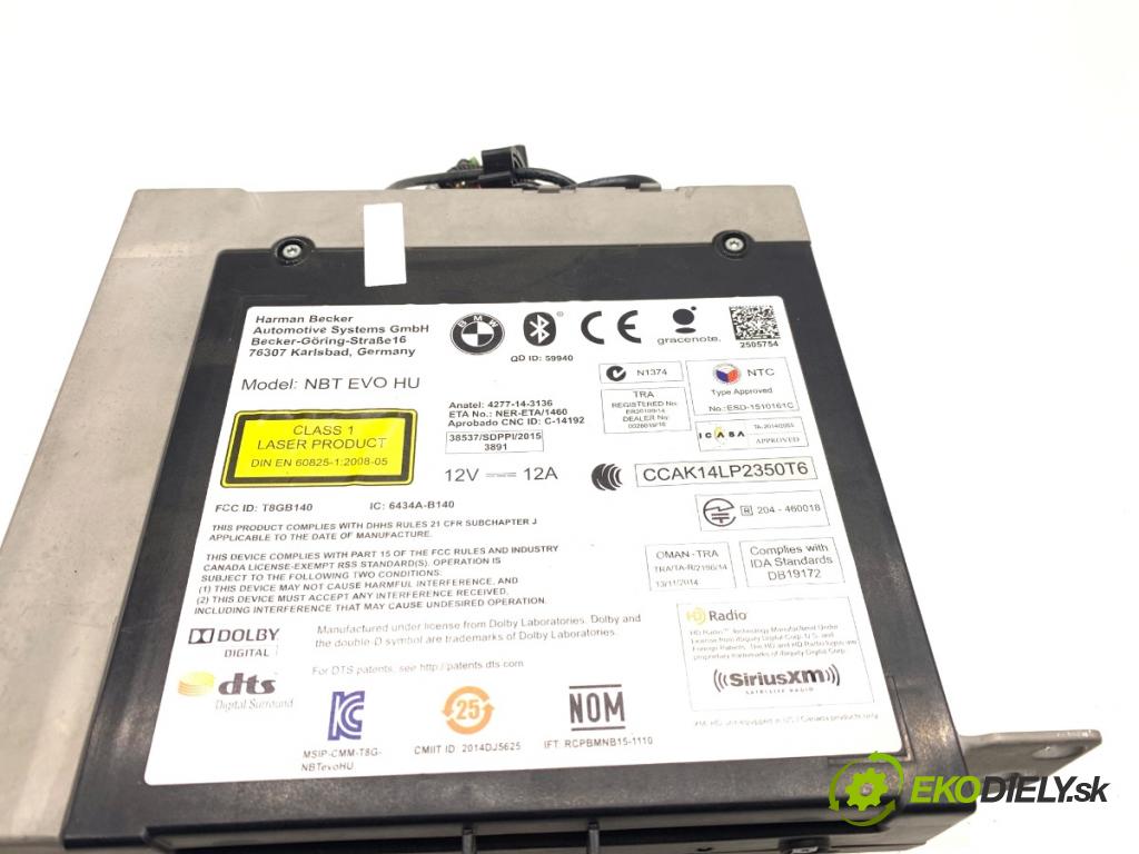 BMW F34 liftback 2017 135 kW 320 i 1998 RADIO 8804456 (Audio zariadenie)