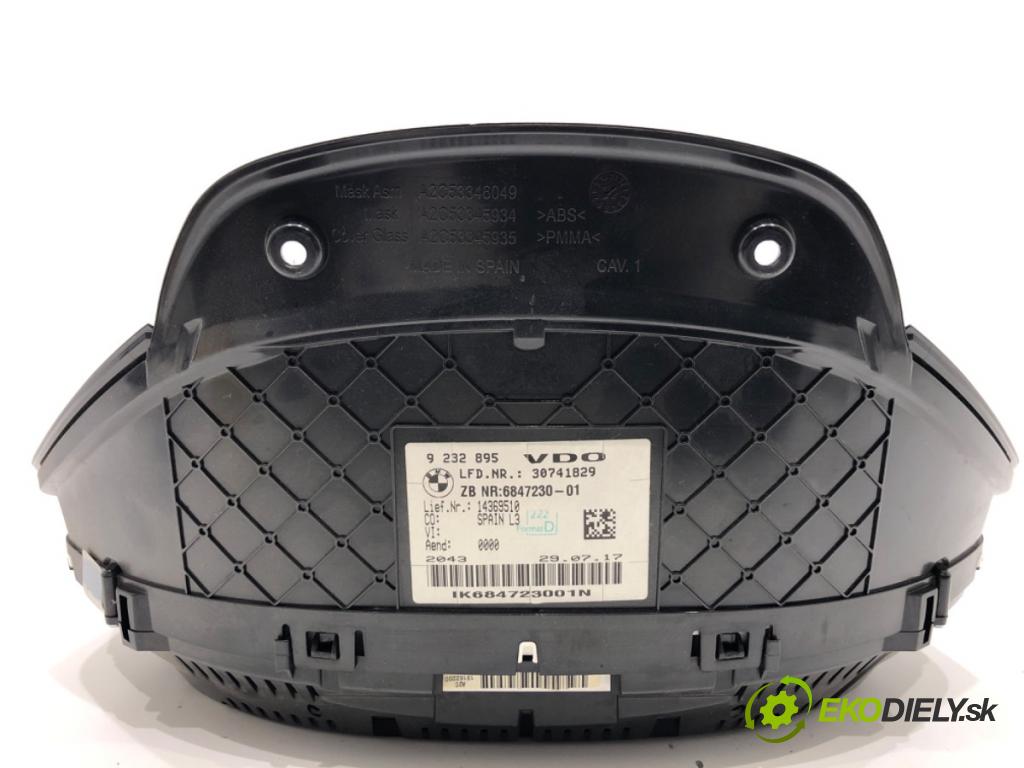 BMW F34 liftback 2017 135 kW 320 i 1998 Prístrojovka 9232895 (Prístrojová doska)