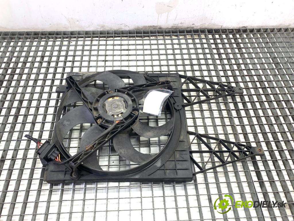 SKODA FABIA II liftback 2008 51 kW 1.2 1198 Ventilátor chladiča 6Q0121207N (Ventilátor)