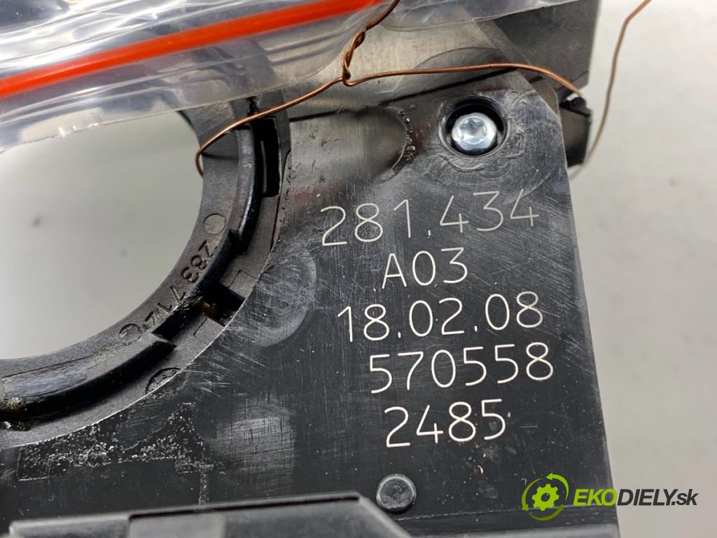 SKODA FABIA II liftback 2008 51 kW 1.2 1198 Krúžok, slimák airbag 281433 (Airbag)