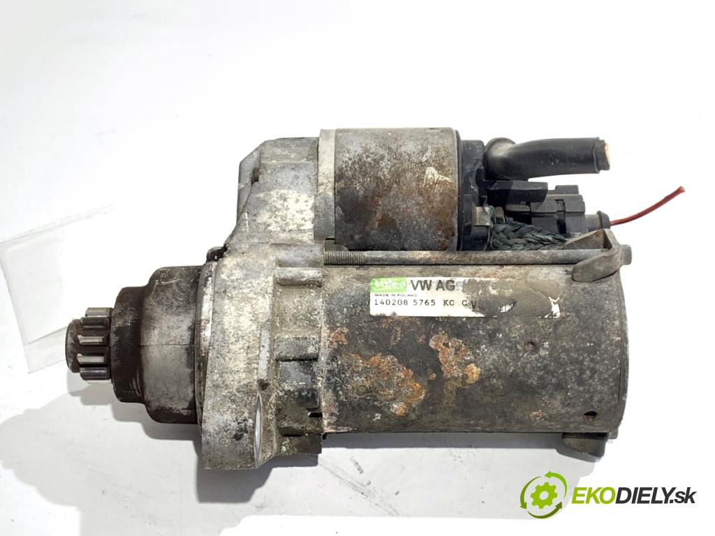 SKODA FABIA II liftback 2008 51 kW 1.2 1198 startér 02T911023S (Startér)