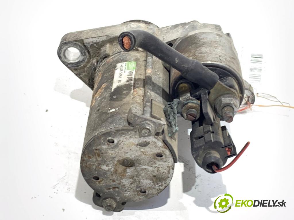 SKODA FABIA II liftback 2008 51 kW 1.2 1198 startér 02T911023S (Startér)