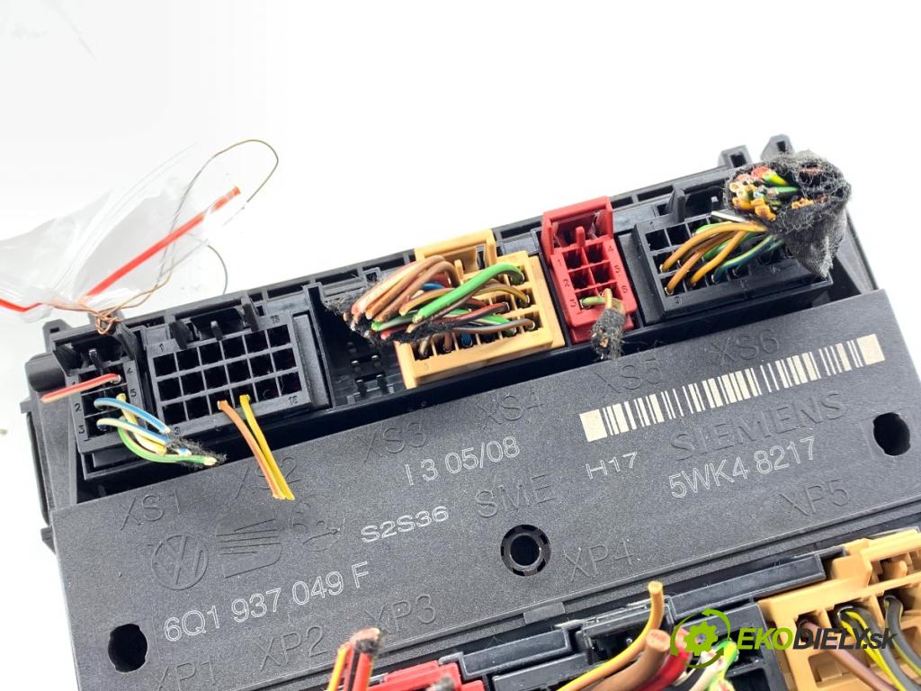 SKODA FABIA II liftback 2008 51 kW 1.2 1198 Modul komfortu 6Q1937049F (Modul komfortu)