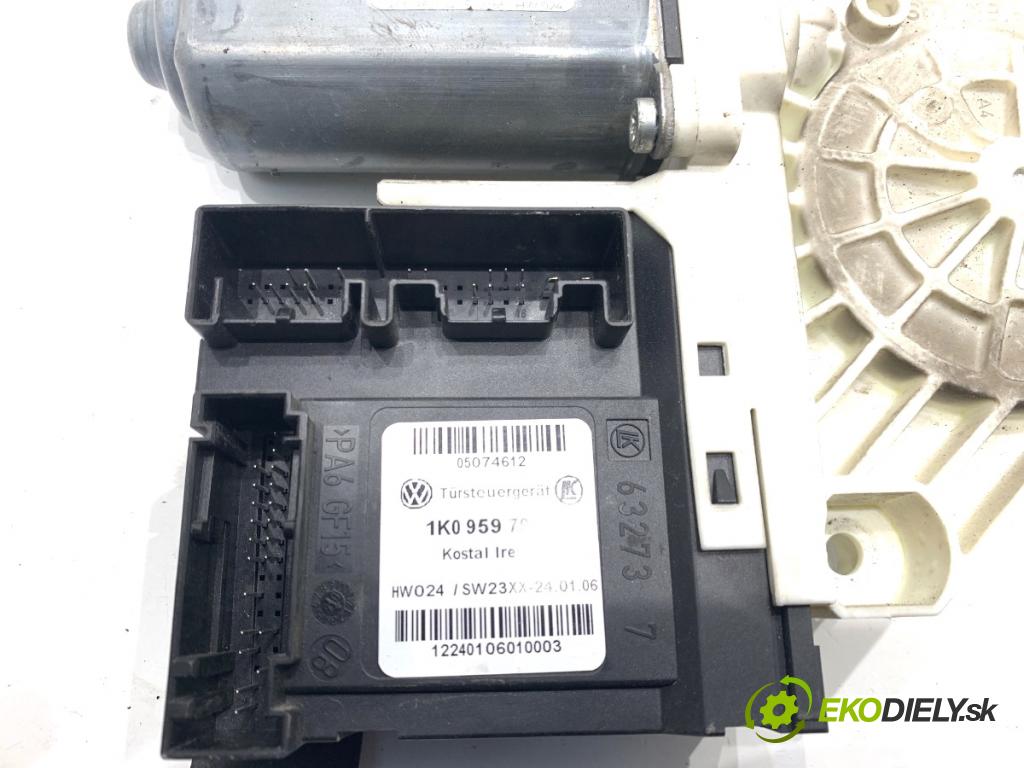 VW PASSAT B6 Kombi 2006 103 kW 2.0 TDI 1968 Motor sťahovania okna ľavy predný 1K0959793G