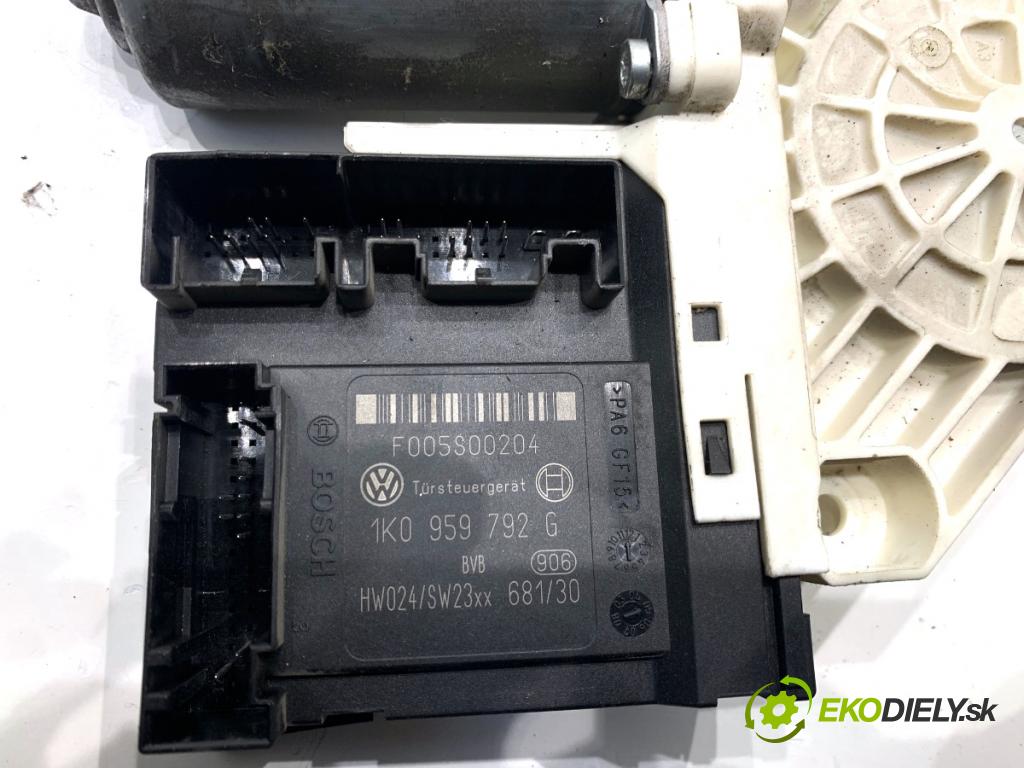 VW PASSAT B6 Kombi 2006 103 kW 2.0 TDI 1968 Motor sťahovania okna pravy predný 1K0959792G