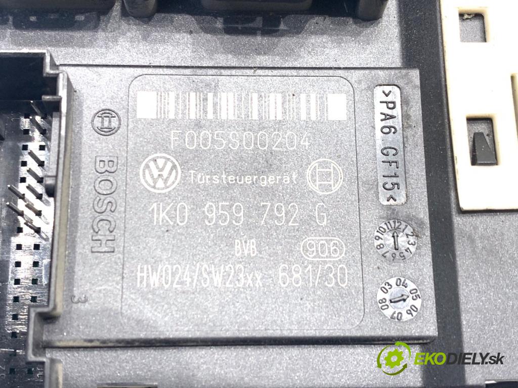 VW PASSAT B6 Kombi 2006 103 kW 2.0 TDI 1968 Motor sťahovania okna pravy predný 1K0959792G