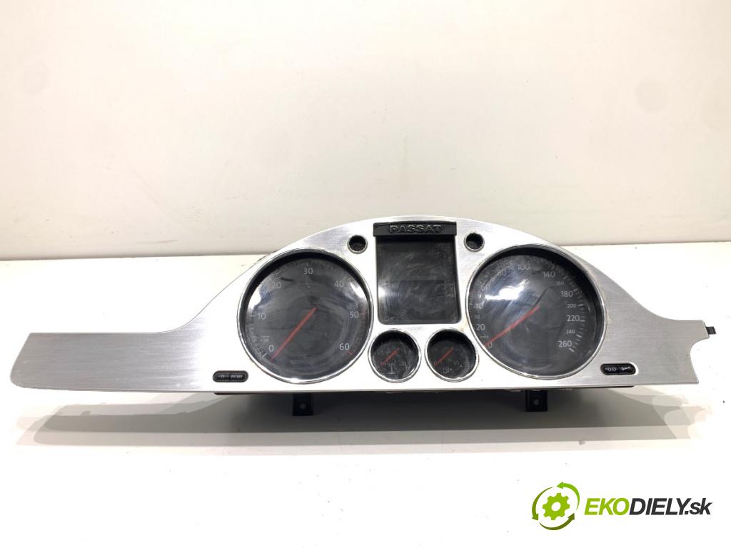 VW PASSAT B6 Kombi 2006 103 kW 2.0 TDI 1968 Prístrojovka A2C53145550 (Prístrojová doska)