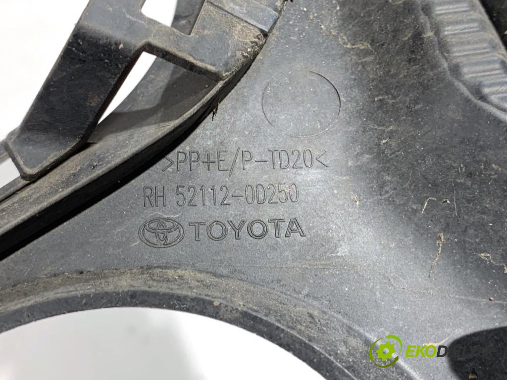 TOYOTA YARIS IV ---  --- --- --- Mriežky halogénu, hmlovky pravá 52112-0D250