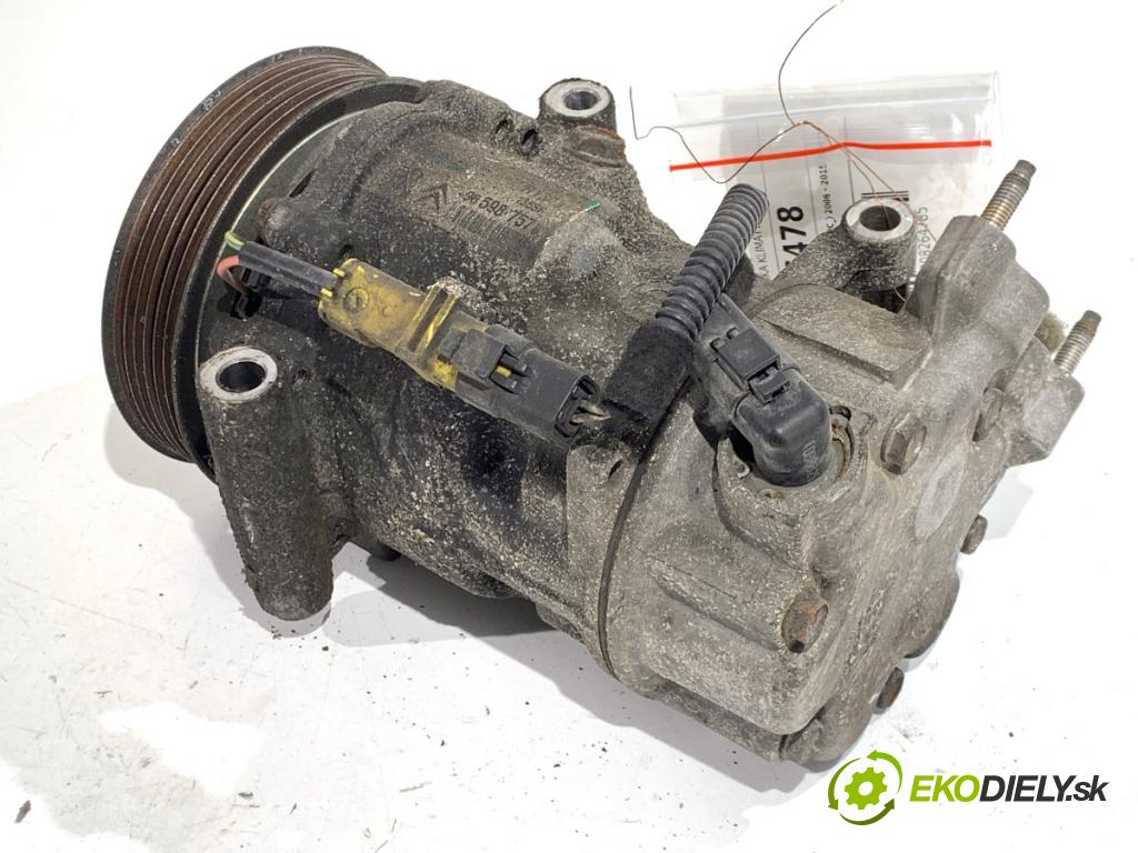 PEUGEOT 207 liftback 2009 53 kW 1.4 1360 kompresor klimatizace 9659875780 (Kompresor klimatizace)