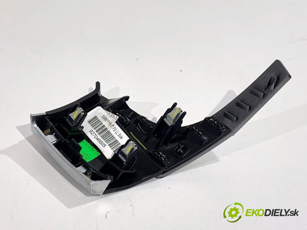 BMW F16 SUV 2015 230 kW xDrive 40 d 2993 lišty kryt 9252115 9252113 (Lišta)