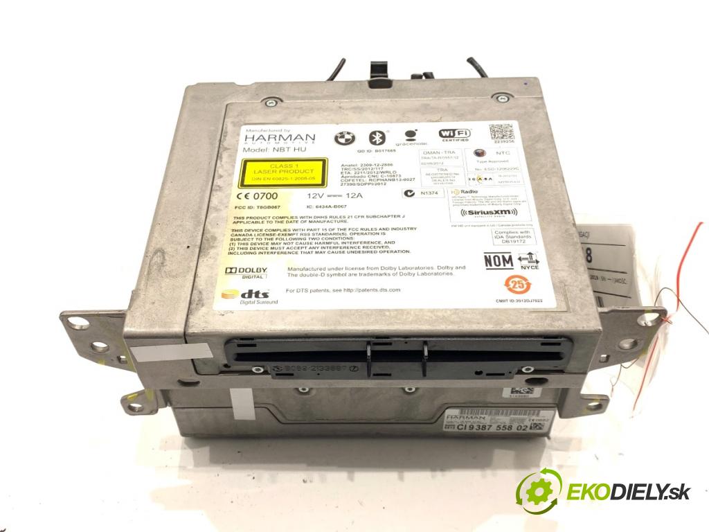 BMW F16 SUV 2015 230 kW xDrive 40 d 2993 čítač navigácie 9387558 (Elektrosúčasti ostatné)