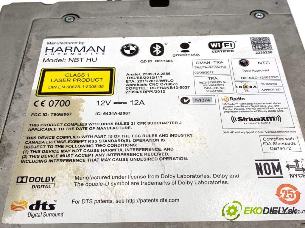 BMW F16 SUV 2015 230 kW xDrive 40 d 2993 čítač navigácie 9387558 (Elektrosúčasti ostatné)