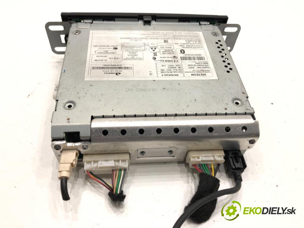 RENAULT TRAFIC III Autobus 2015 92 kW 1.6 dCi 125 (JGMH) 1598 RADIO 281154118R (Audio zariadenie)