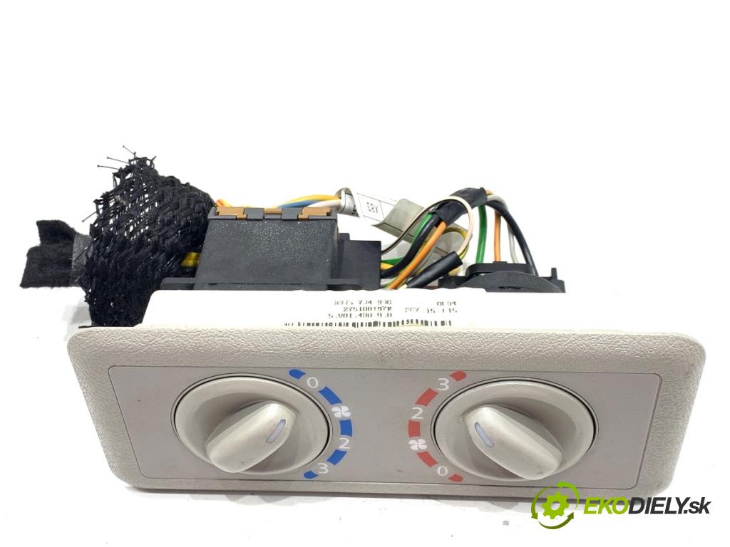 RENAULT TRAFIC III Autobus 2015 92 kW 1.6 dCi 125 (JGMH) 1598 Panel ovládaní topení 275108197R (Páčky pod volantem)