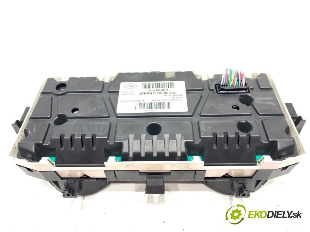 RENAULT TRAFIC III Autobus 2015 92 kW 1.6 dCi 125 (JGMH) 1598 prístrojovka 248105825R (Přístrojová deska)