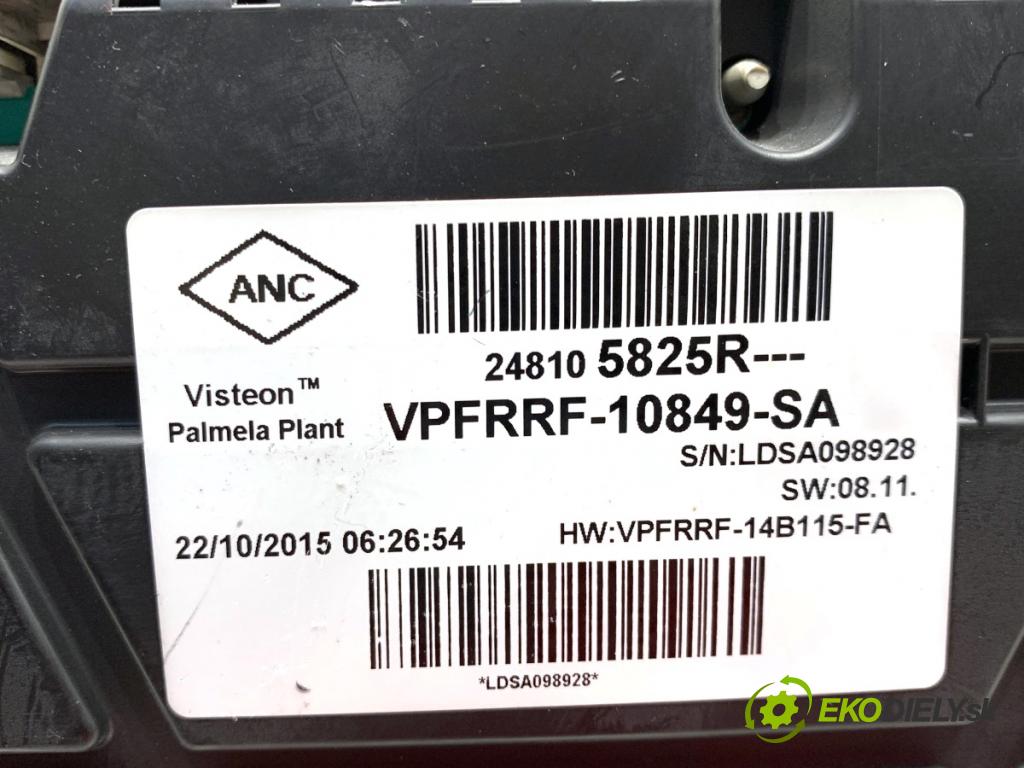 RENAULT TRAFIC III Autobus 2015 92 kW 1.6 dCi 125 (JGMH) 1598 Prístrojovka 248105825R (Prístrojová doska)