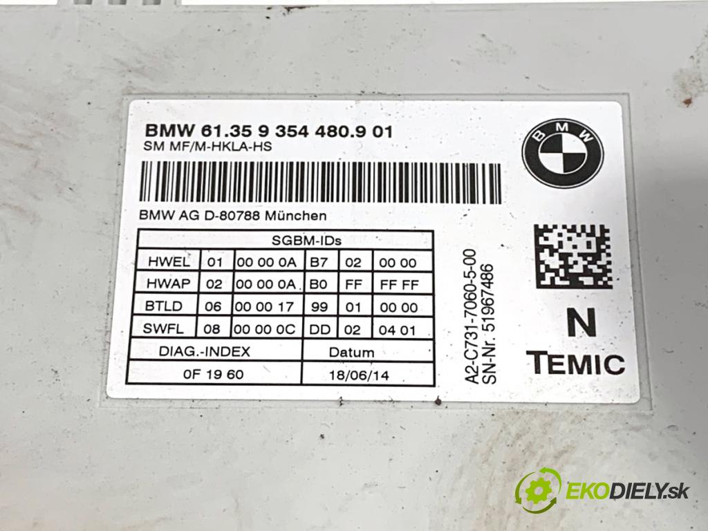 BMW F16 SUV 2014 190 kW xDrive 30 d 2993 Modul sedačky 9354480