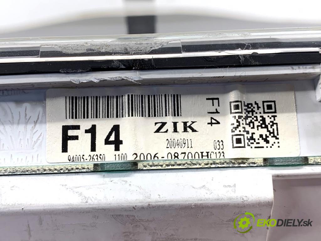 HYUNDAI SANTE FE I SUV 2005 83 kW 2.0 CRDi 1991 Prístrojovka 94005-26350 (Prístrojová doska)