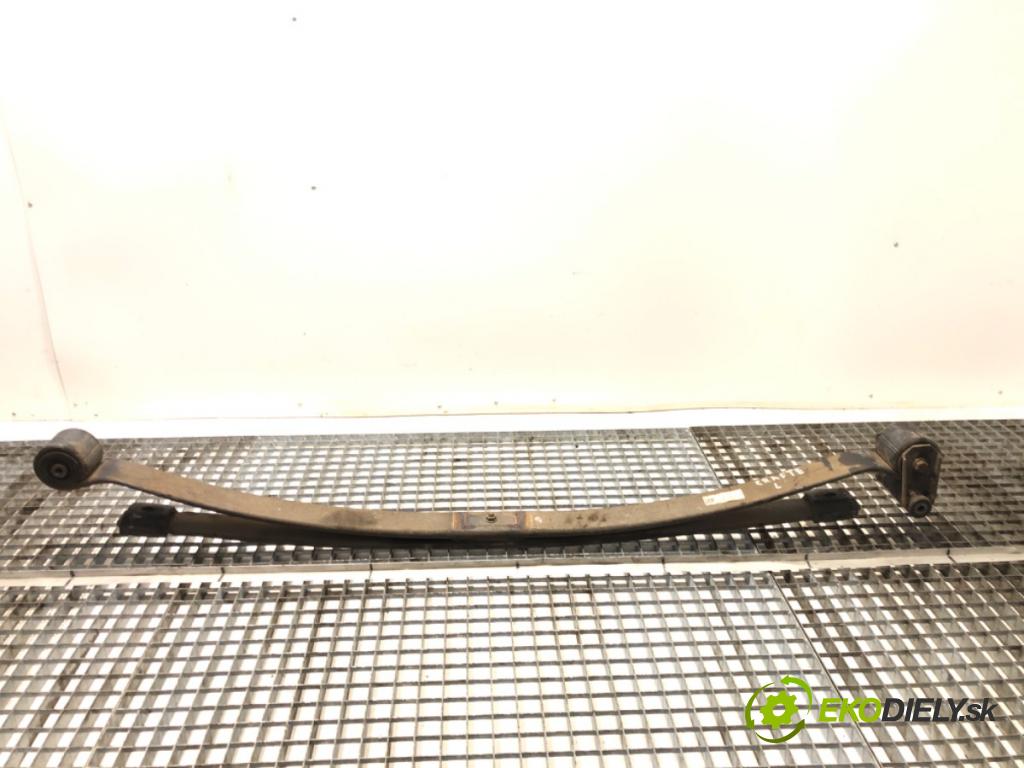VW CRAFTER 30 50 Platforma / podwozie 2015 80 kW 2.0 TDI 1968 Listové pero ľavy zad 