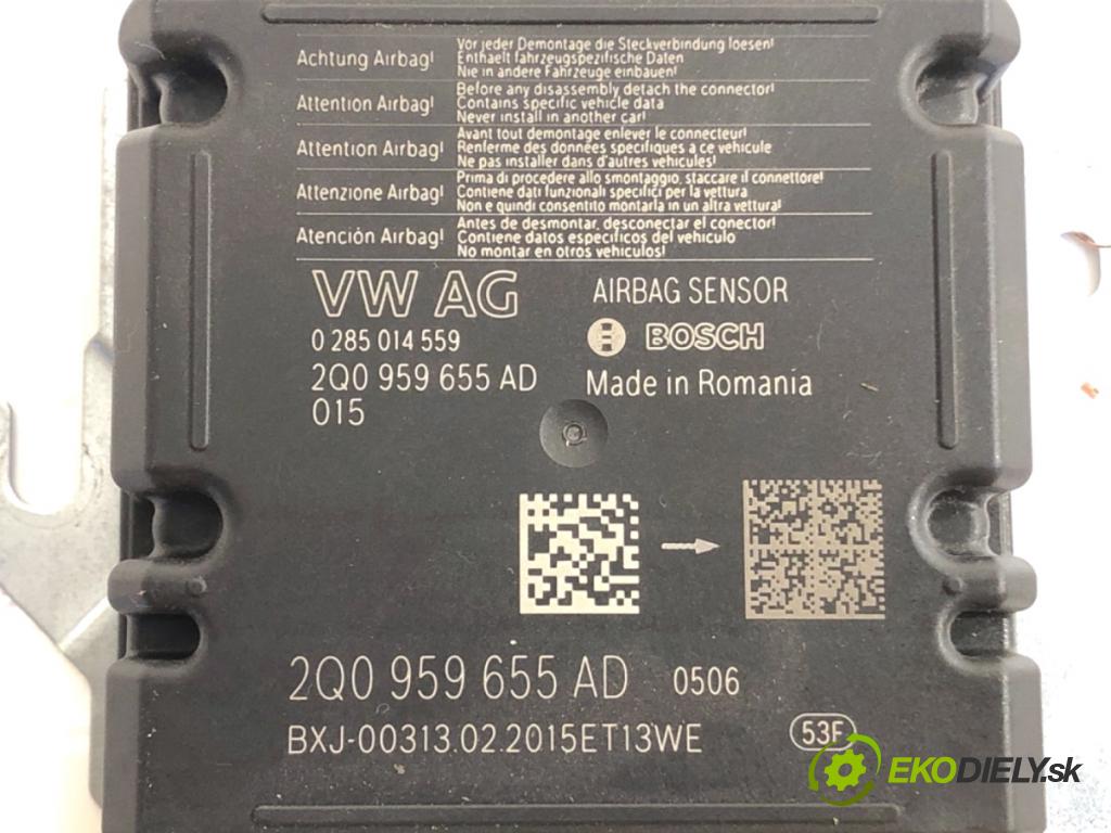 VW TRANSPORTER T6 Autobus 2020 81 kW 2.0 TDI 1968 senzor airbag 2Q0959655AD (Snímač)