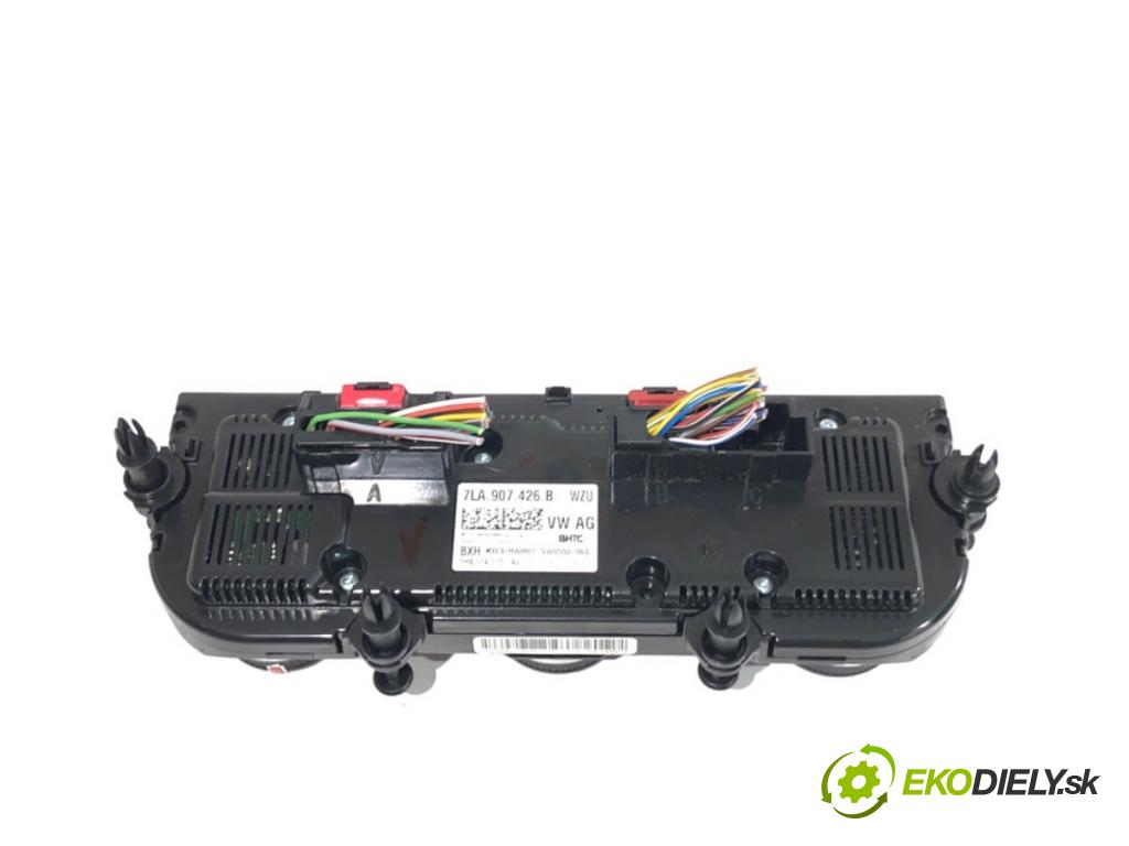 VW TRANSPORTER T6 Autobus 2020 81 kW 2.0 TDI 1968 Panel ovládania kúrenia 7LA907426B (Prepínacie páčky pod volantom)