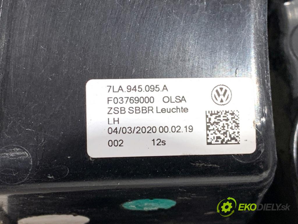 VW TRANSPORTER T6 Autobus 2020 81 kW 2.0 TDI 1968 Svetlo ľavy zad 7LA945095A