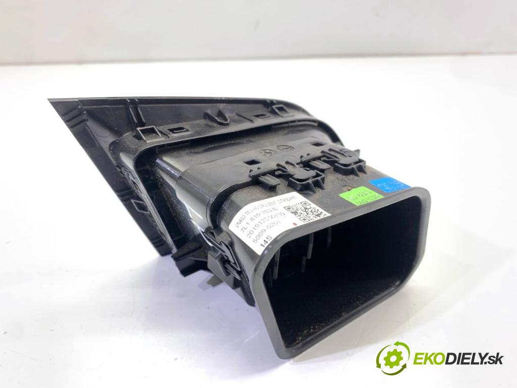 VW TRANSPORTER T6 Autobus 2020 81 kW 2.0 TDI 1968 Mriežky kúrenia ľavy predný 7L1819703B