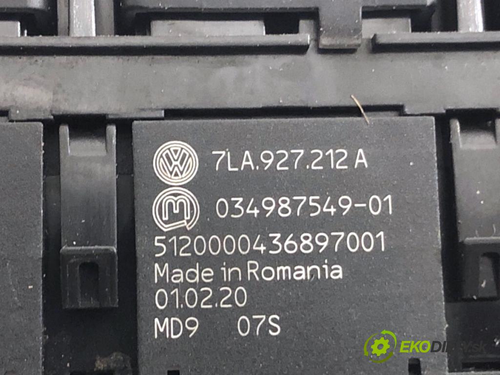 VW TRANSPORTER T6 Autobus 2020 81 kW 2.0 TDI 1968 Panel Prepínač 7LA927212A
