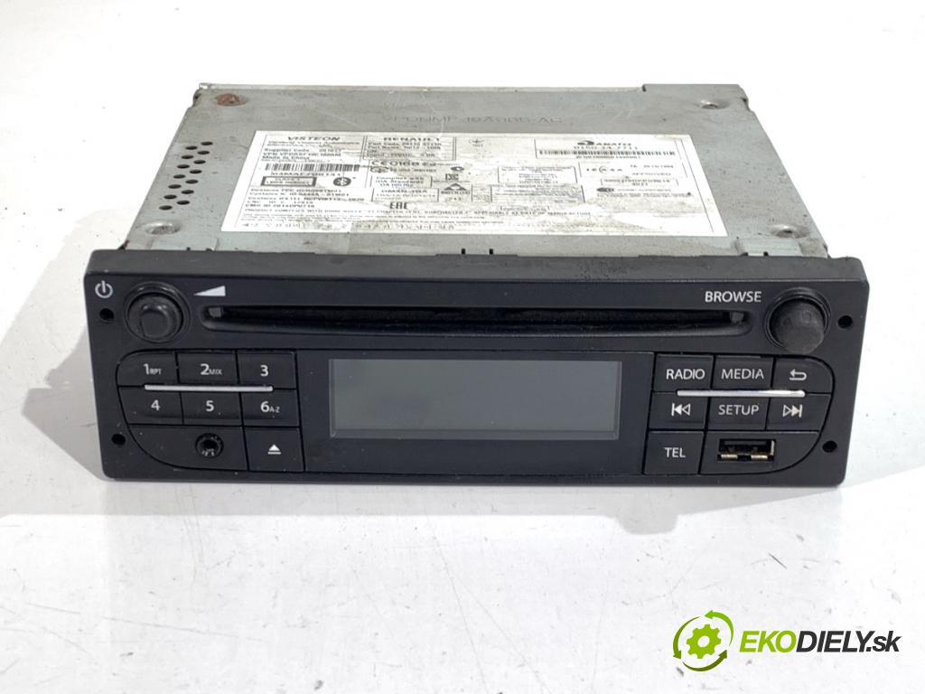 RENAULT MASTER III Autobus 2015 120 kW 2.3 dCi 165 FWD (JV0P, JV0U) 2298 RADIO 281153711R (Audio zariadenie)