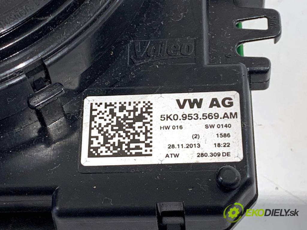 VW TIGUAN SUV 2013 81 kW 2.0 TDI 1968 Krúžok, slimák airbag 5K0953569AM (Airbag)