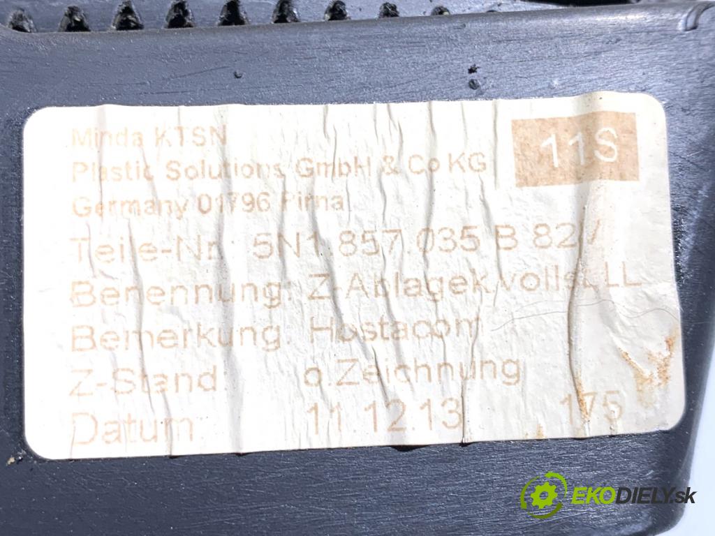 VW TIGUAN SUV 2013 81 kW 2.0 TDI 1968 Priehradka, kastlík spolujazdca 5M1857097Q (Priehradka (kastlík))