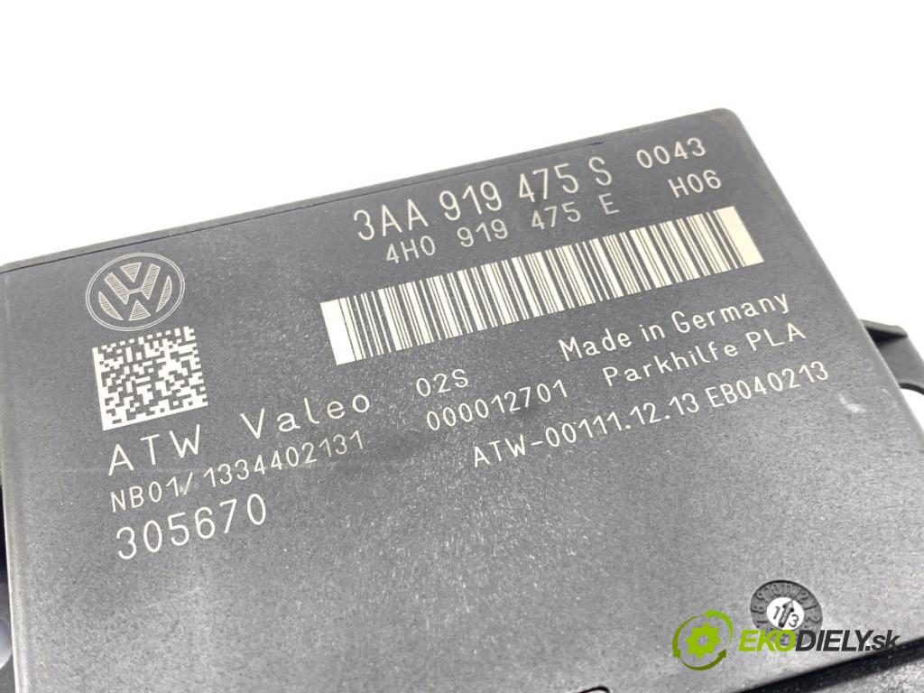 VW TIGUAN SUV 2013 81 kW 2.0 TDI 1968 Modul PDC 3AA919475S (Riadiaca jednotka ostatné)