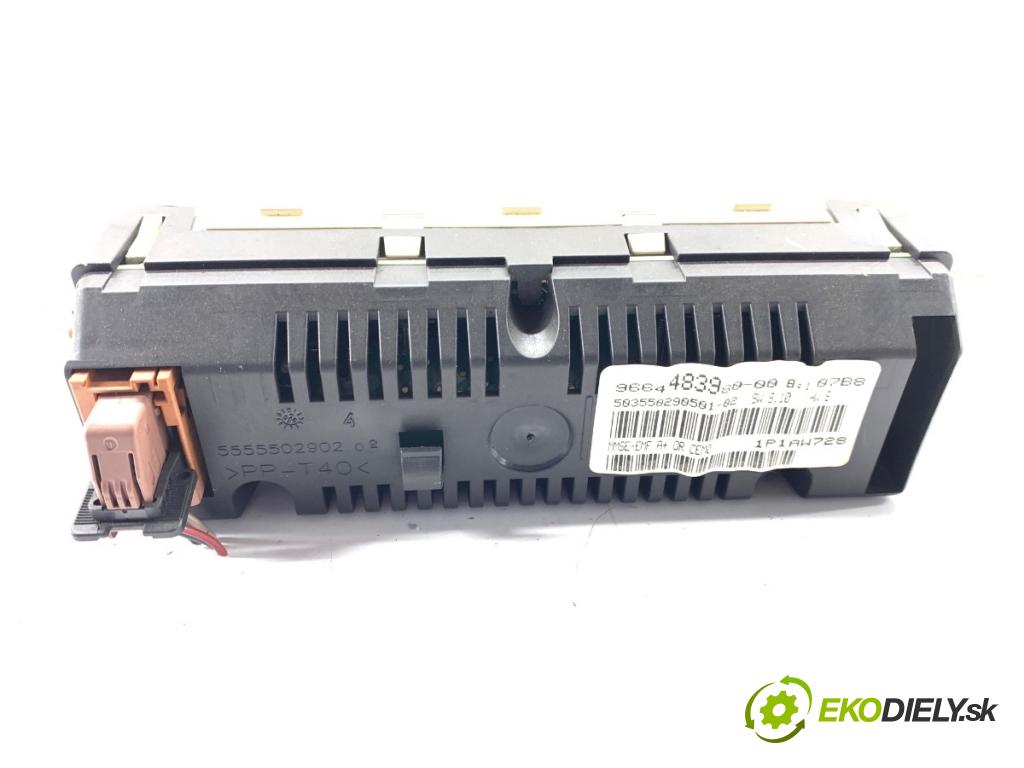 PEUGEOT 207 liftback 2008 54 kW 1.4 1360 Dislpej 9664483980 (Prístrojová doska)