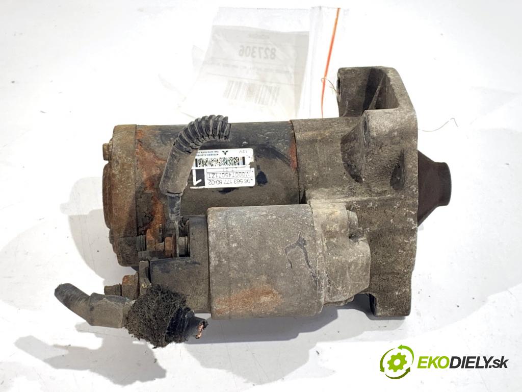 PEUGEOT 207 liftback 2008 54 kW 1.4 1360 startér 9656317780 (Startér)