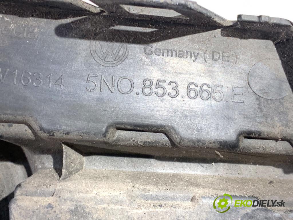 VW TIGUAN SUV 2013 81 kW 2.0 TDI 1968 Mriežky halogénu, hmlovky ľavá strana 5N0853665E