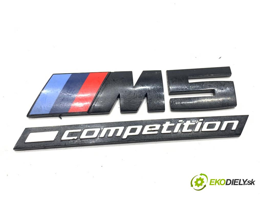 BMW G30 sedan 2021 460 kW M5 Competition 4395 Znak zad 