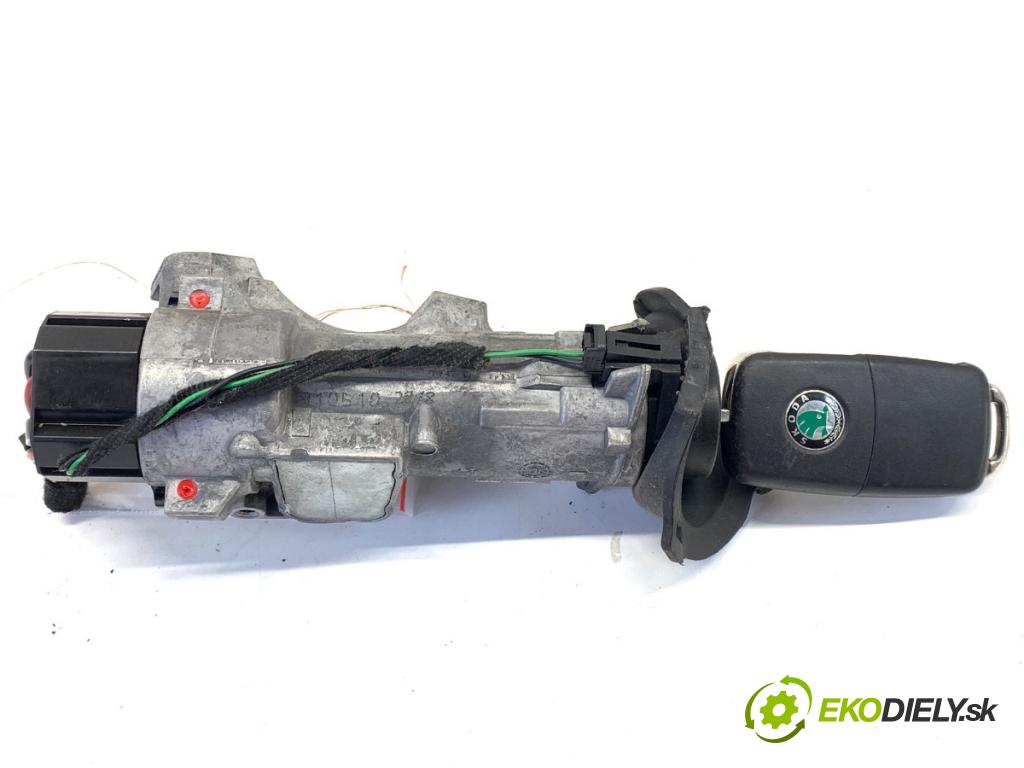 SKODA ROOMSTER nadwozie wielkoprzestrzenne (MPV) 2010 63 kW 1.2 TSI 1197 spinačka 4B0905851C (Spínacia skrinka)