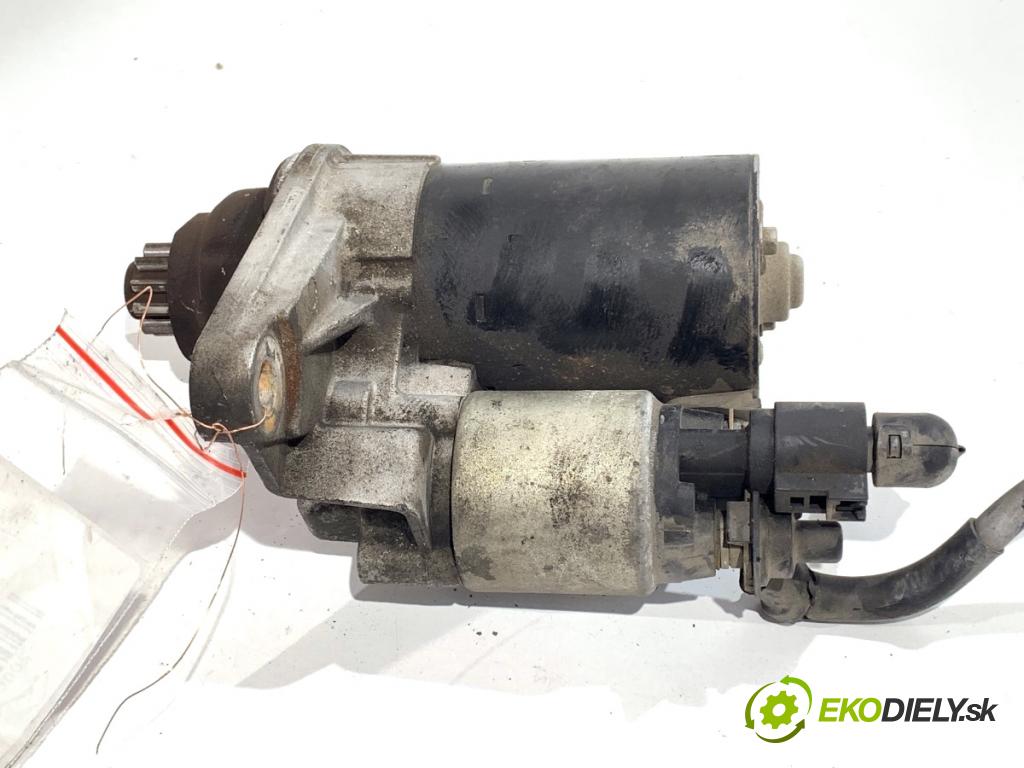 SKODA ROOMSTER nadwozie wielkoprzestrzenne (MPV) 2010 63 kW 1.2 TSI 1197 startér 0001120406 (Startér)