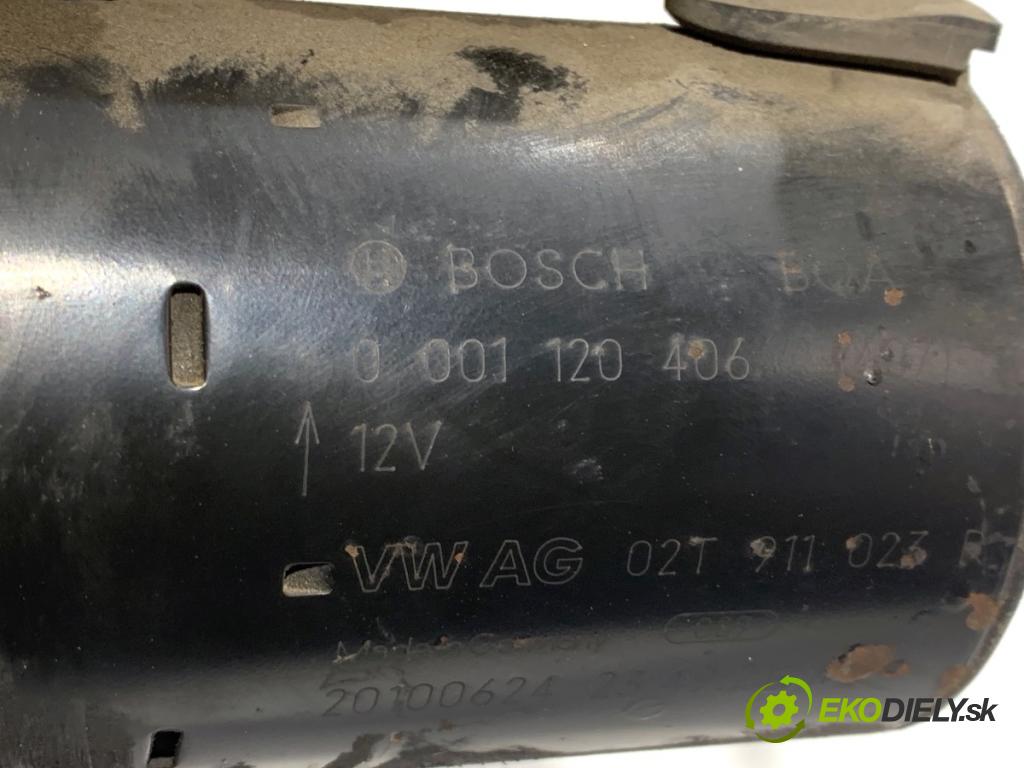 SKODA ROOMSTER nadwozie wielkoprzestrzenne (MPV) 2010 63 kW 1.2 TSI 1197 startér 0001120406 (Startér)