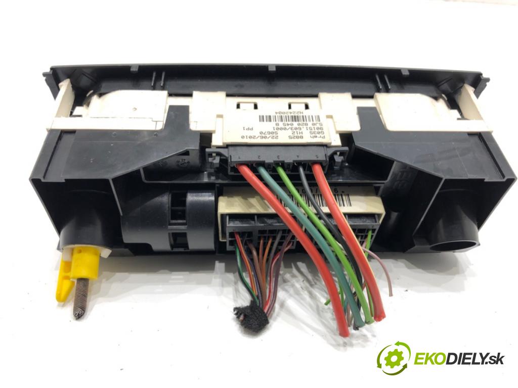 SKODA ROOMSTER nadwozie wielkoprzestrzenne (MPV) 2010 63 kW 1.2 TSI 1197 Panel ovládaní topení 5J0820045B (Páčky pod volantem)