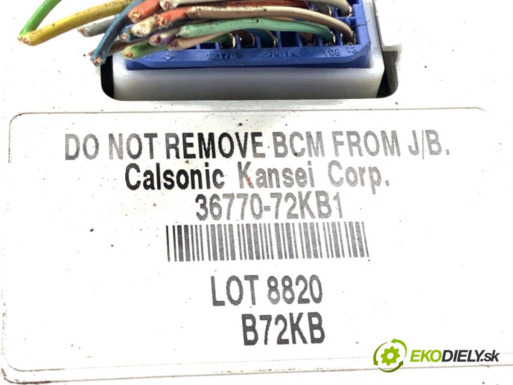 SUZUKI SWIFT III liftback 2009 68 kW 1.3 (RS 413) 1328 Modul BSI 36770-72KB1 (Poistková skrinka)