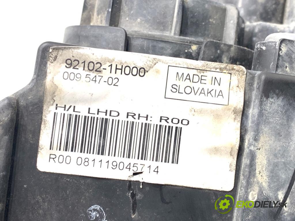 KIA CEED Kombi 2008 85 kW 1.6 CRDi 115 1582 Svetlomet pravy predný 92102-1H000