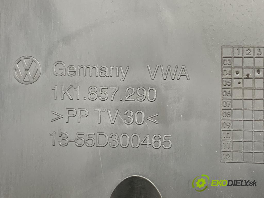 VW GOLF V liftback 2005 75 kW 1.6 1595 Priehradka, kastlík spolujazdca 1K1857290 (Priehradka (kastlík))