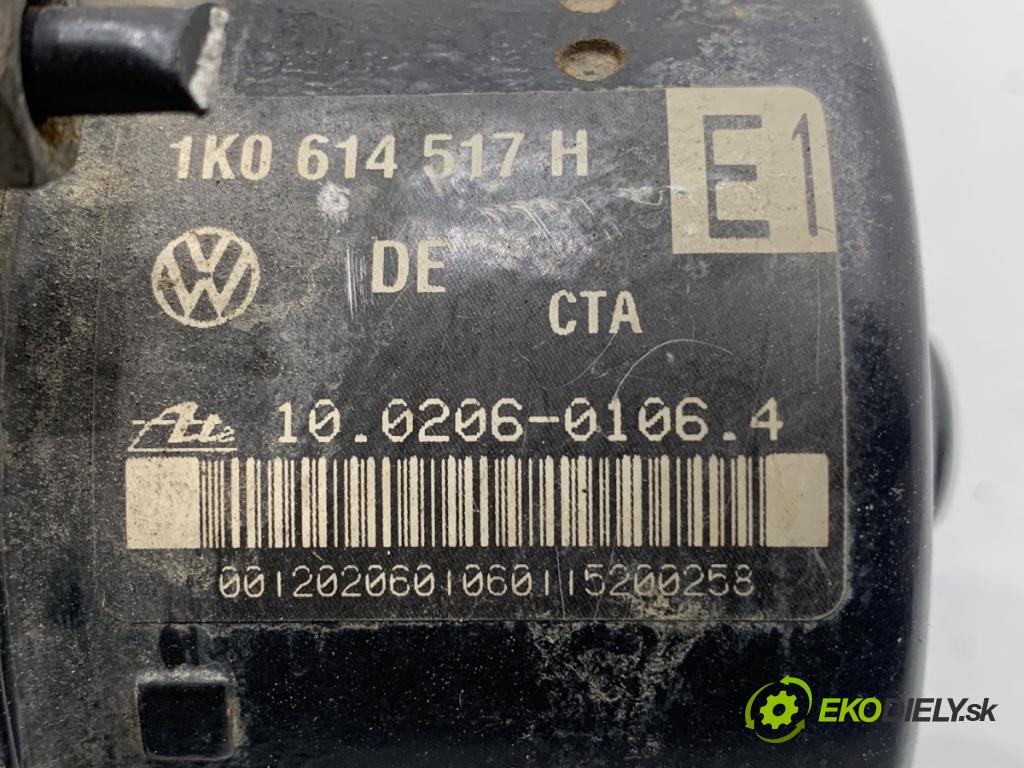 VW GOLF V liftback 2005 75 kW 1.6 1595 pumpa ABS 1K0614517H (Pumpa ABS)