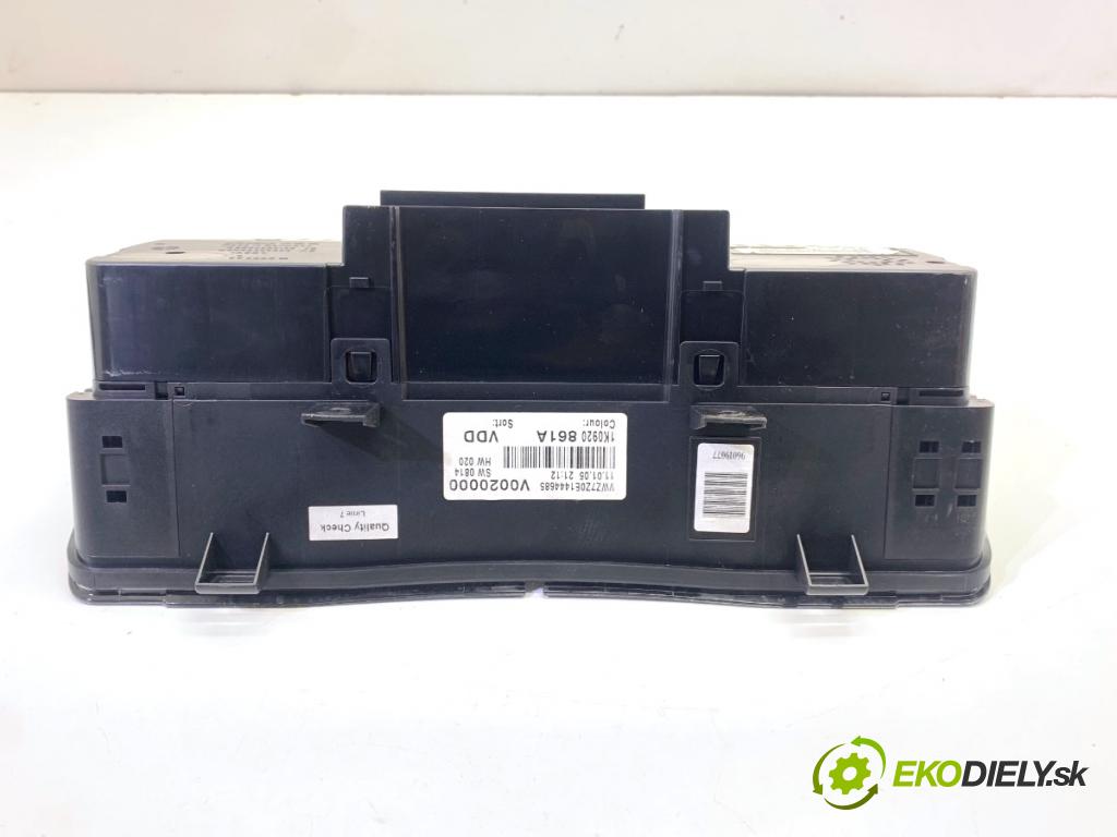 VW GOLF V liftback 2005 75 kW 1.6 1595 Prístrojovka 1K0920861A (Prístrojová doska)